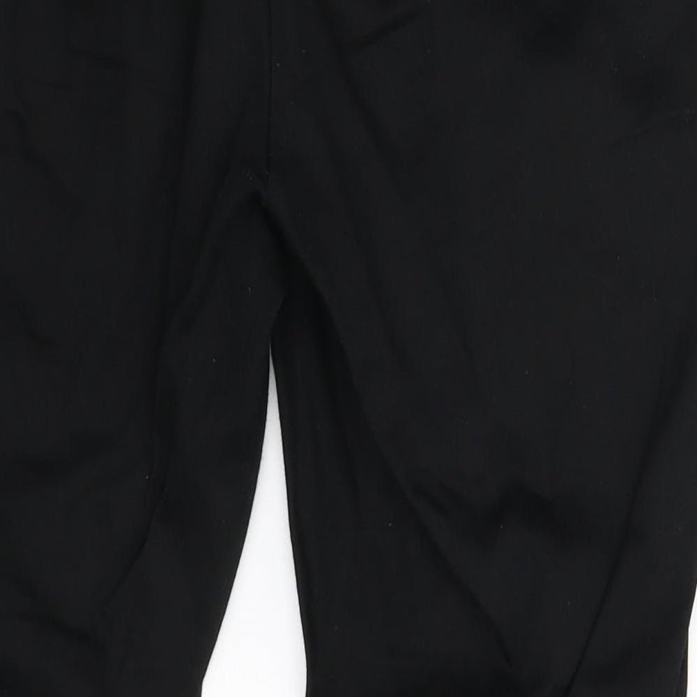Oasis Womens Black   Cropped Trousers Size 12 L23 in