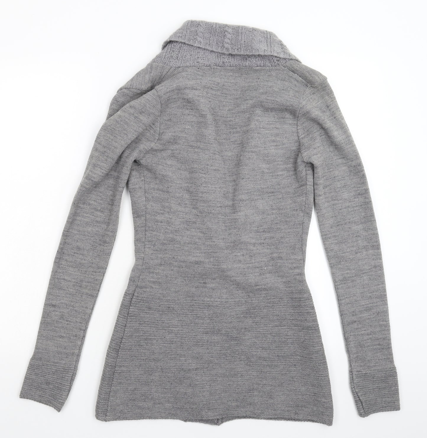 Jane Norman Womens Grey  Knit Jumper Dress  Size 16