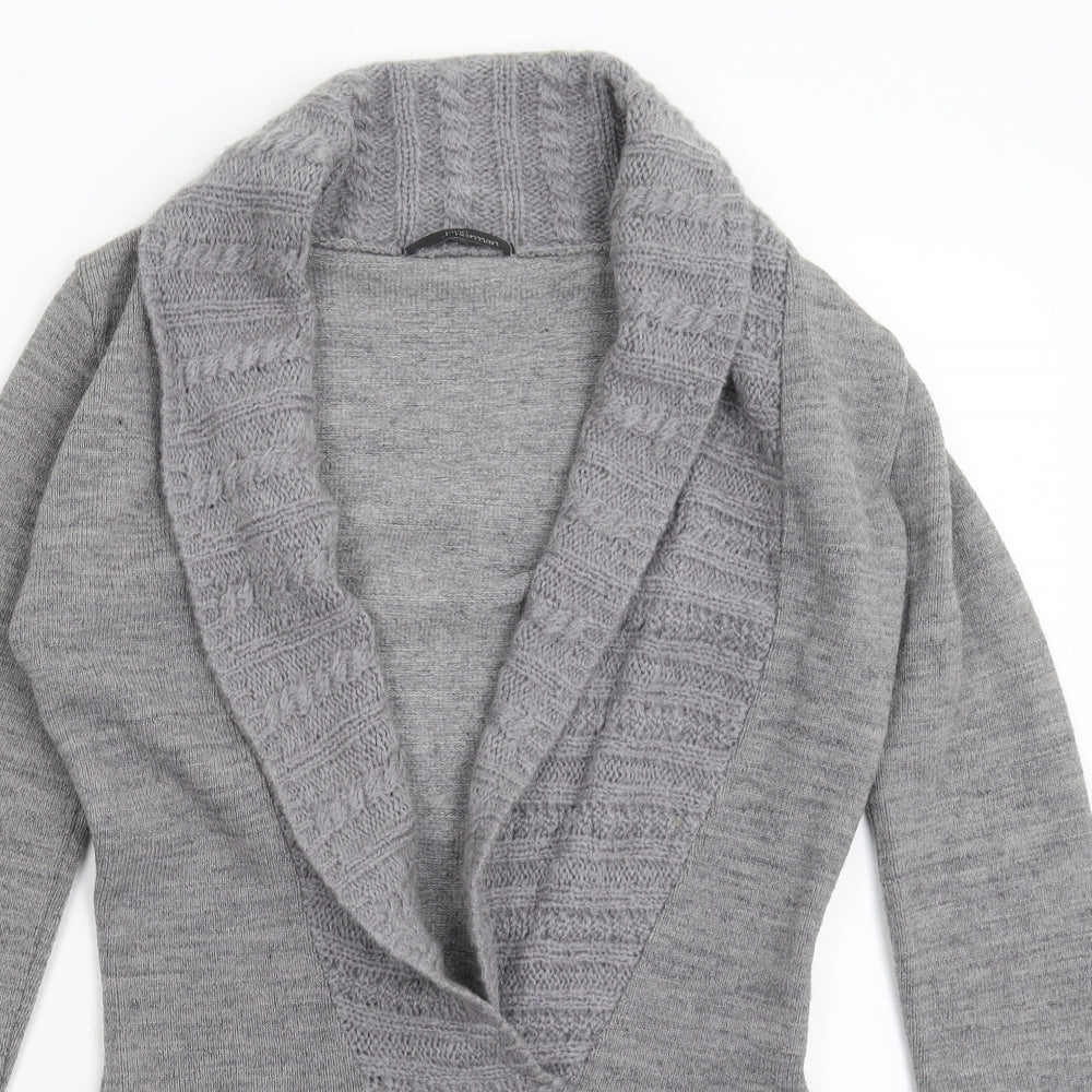 Jane Norman Womens Grey  Knit Jumper Dress  Size 16