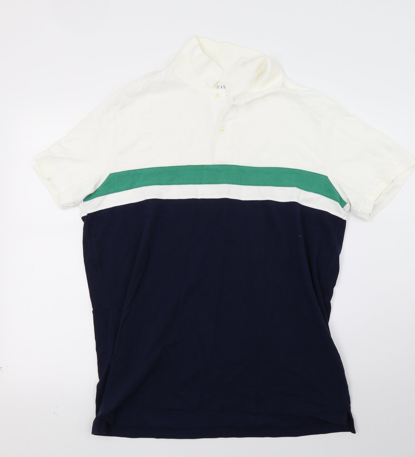 Gap Mens White    Polo Size L