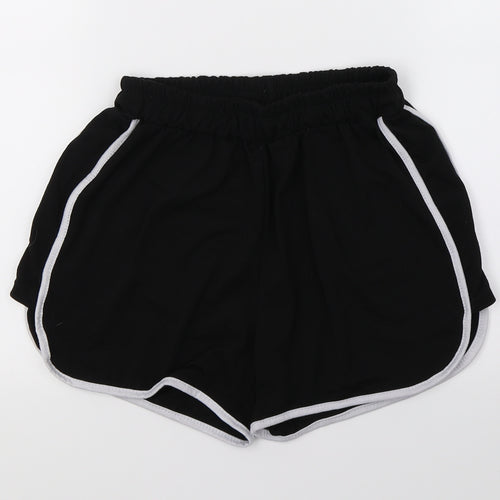 Preworn Womens Black   Cut-Off Shorts Size S