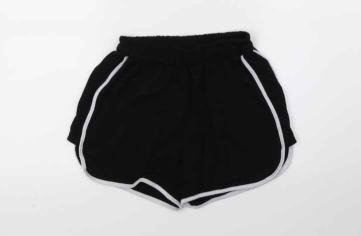Preworn Womens Black   Cut-Off Shorts Size S