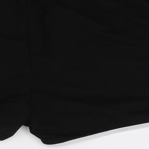 Preworn Womens Black   Cut-Off Shorts Size S
