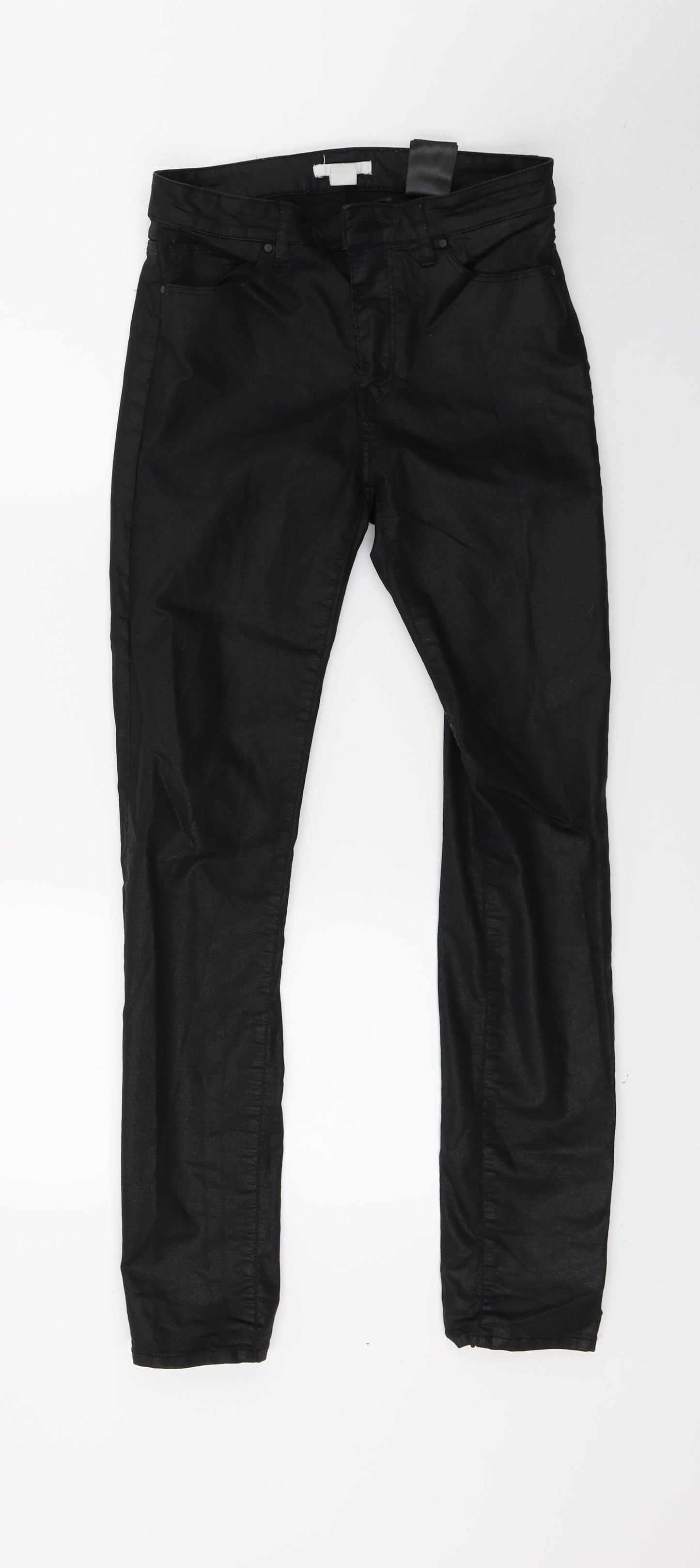 H&M Womens Black   Skinny Jeans Size 8 L27 in