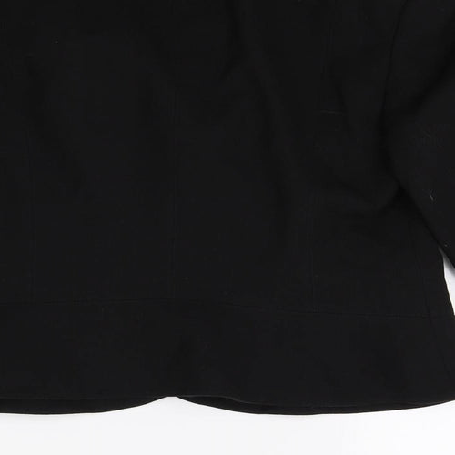 Linea Womens Black   Jacket Blazer Size 12