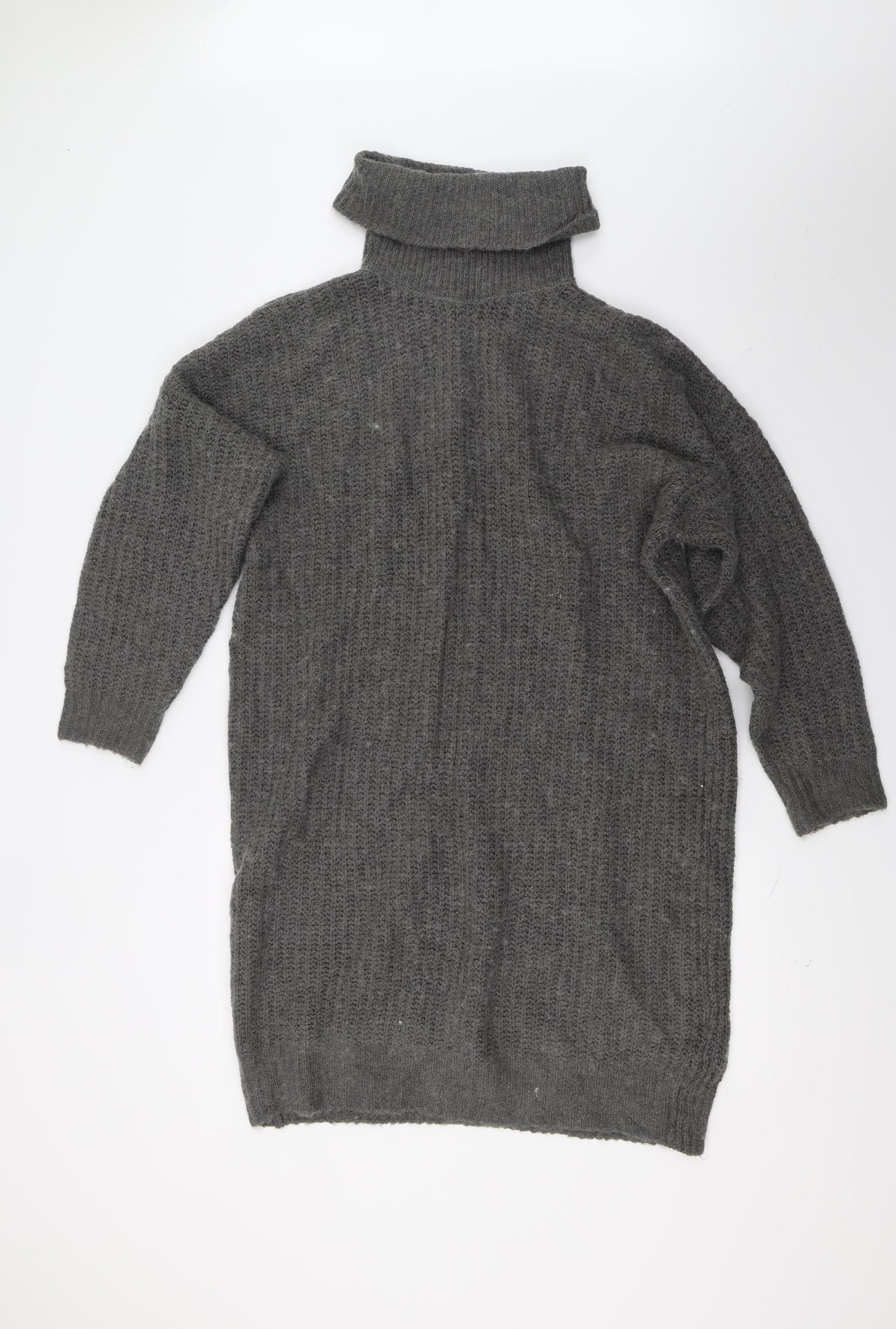Only Womens Grey  Knit Pullover Jumper Size L