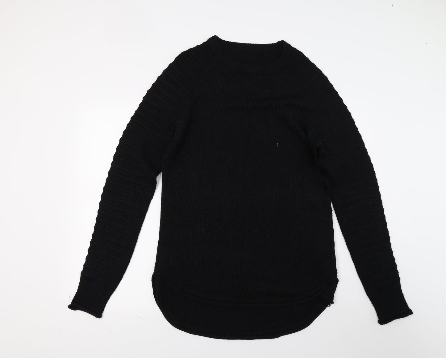 Mrp Womens Black  Knit Jumper Dress  Size M