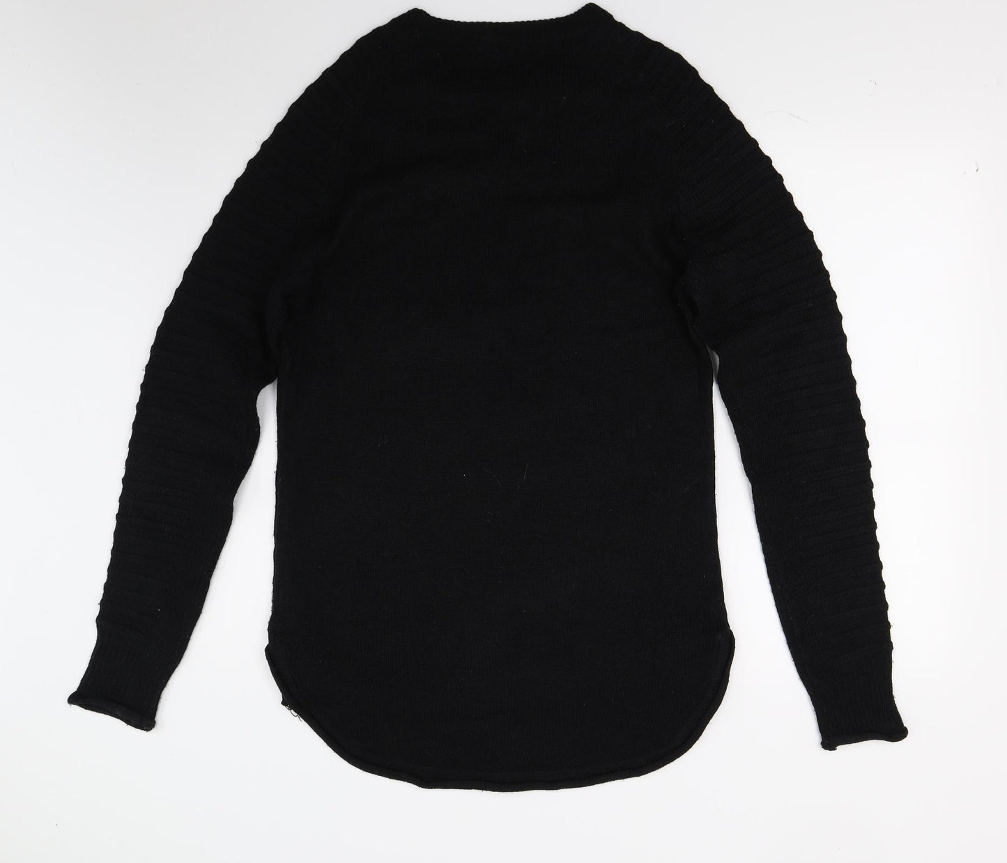 Mrp Womens Black  Knit Jumper Dress  Size M
