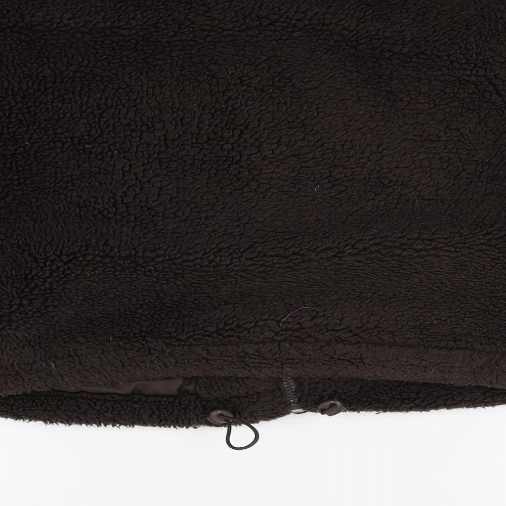 Primark Womens Brown  Fleece Jacket Coat Size S