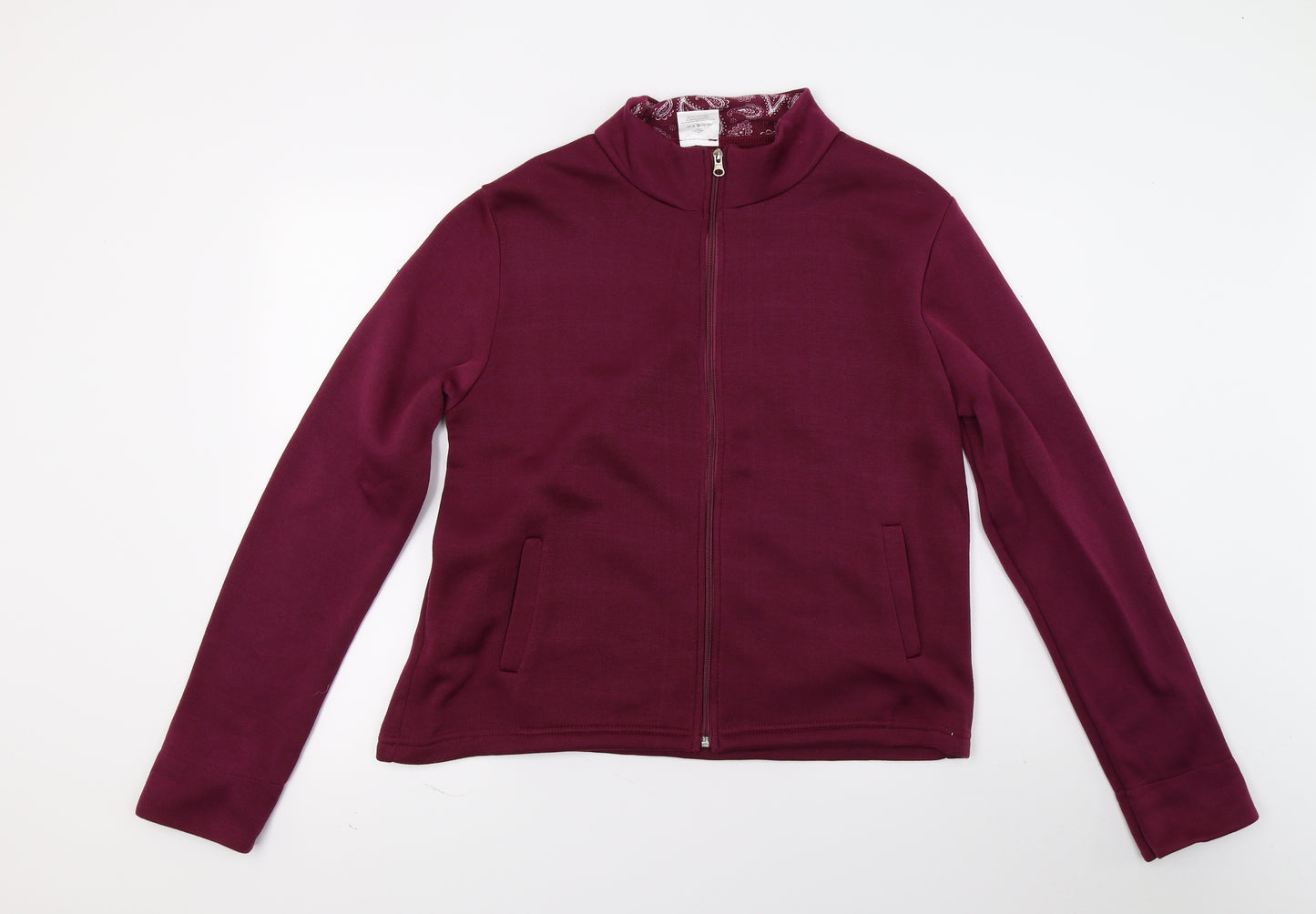 Anne De Lancay Womens Red   Jacket Coat Size M