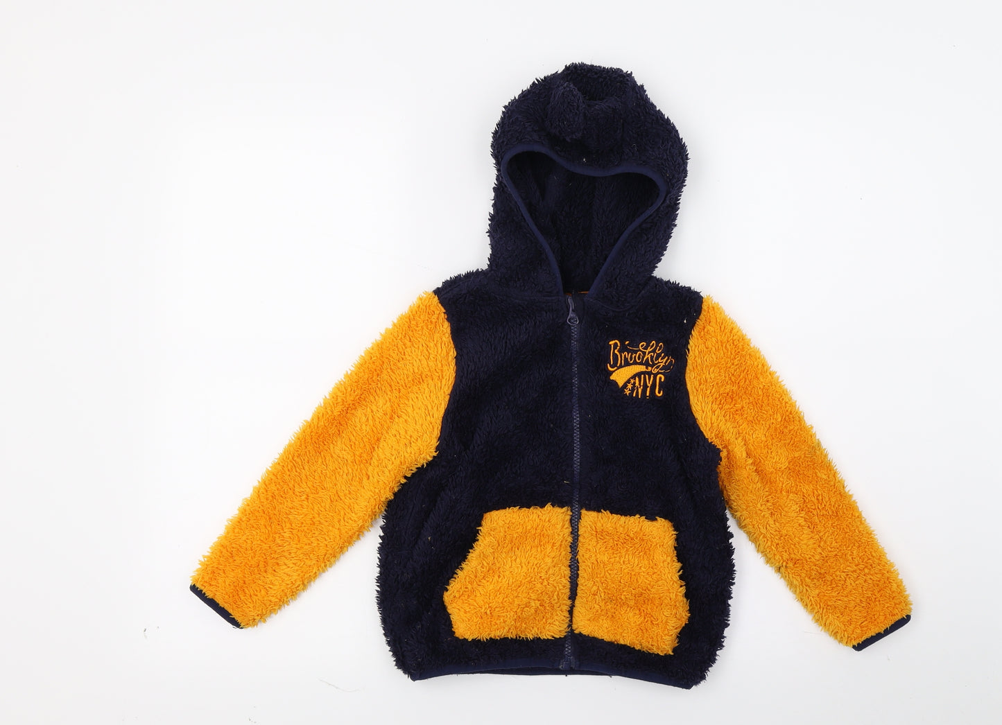Lupilu Boys Blue  Fleece Jacket Coat Size 3-4 Years