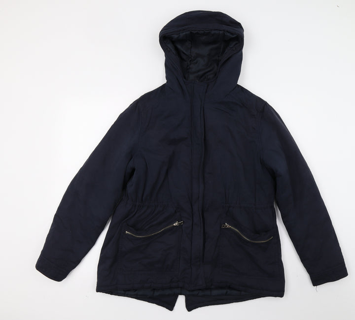 New Look Womens Blue   Overcoat Coat Size 12