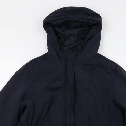 New Look Womens Blue   Overcoat Coat Size 12