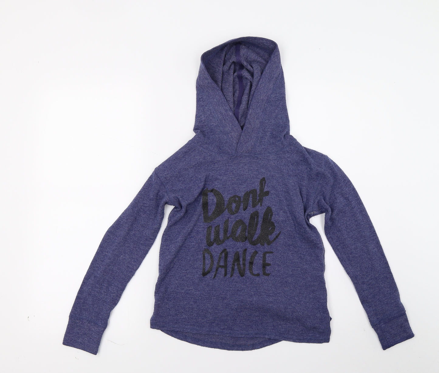 H&M Girls Blue   Pullover Hoodie Size 10-11 Years  - Dance