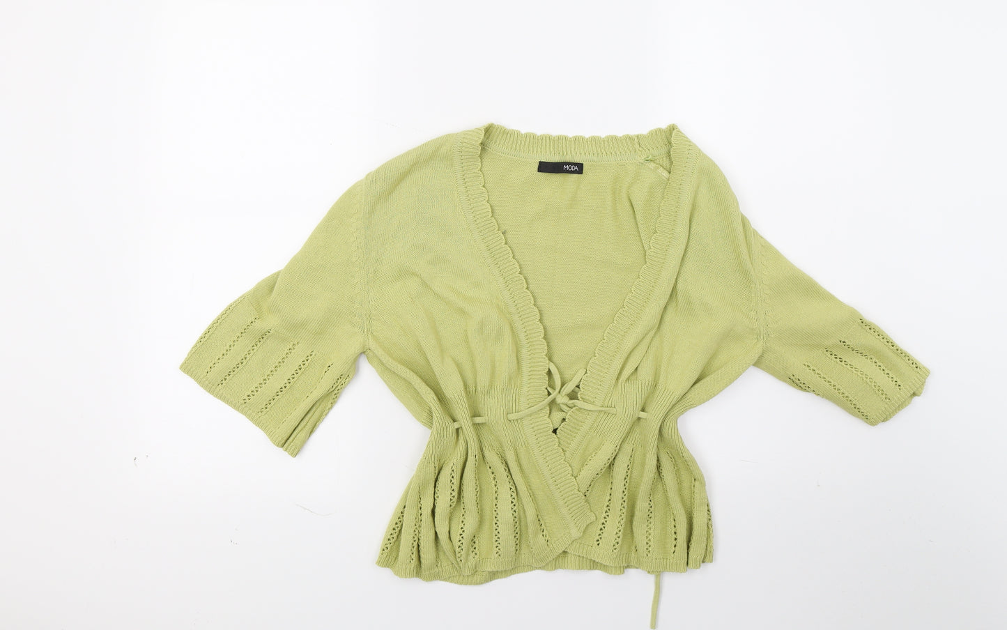 George Womens Green   Wrap Jumper Size 14