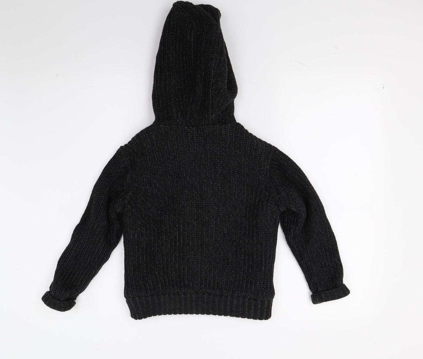 Marks and Spencer Boys Black   Jacket Coat Size 5-6 Years