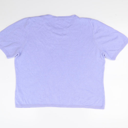 Marks and Spencer Womens Blue   Pullover Jumper Size 18