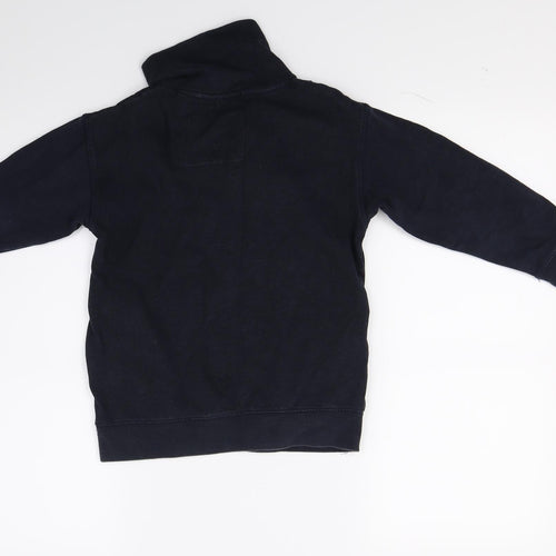 Matalan Boys Blue   Henley Sweatshirt Size 6 Years