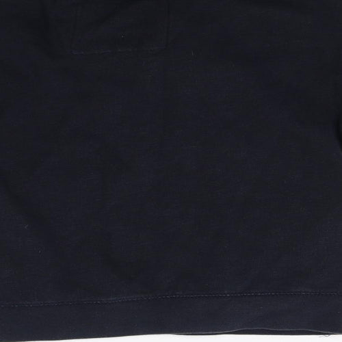 Matalan Boys Blue   Henley Sweatshirt Size 6 Years