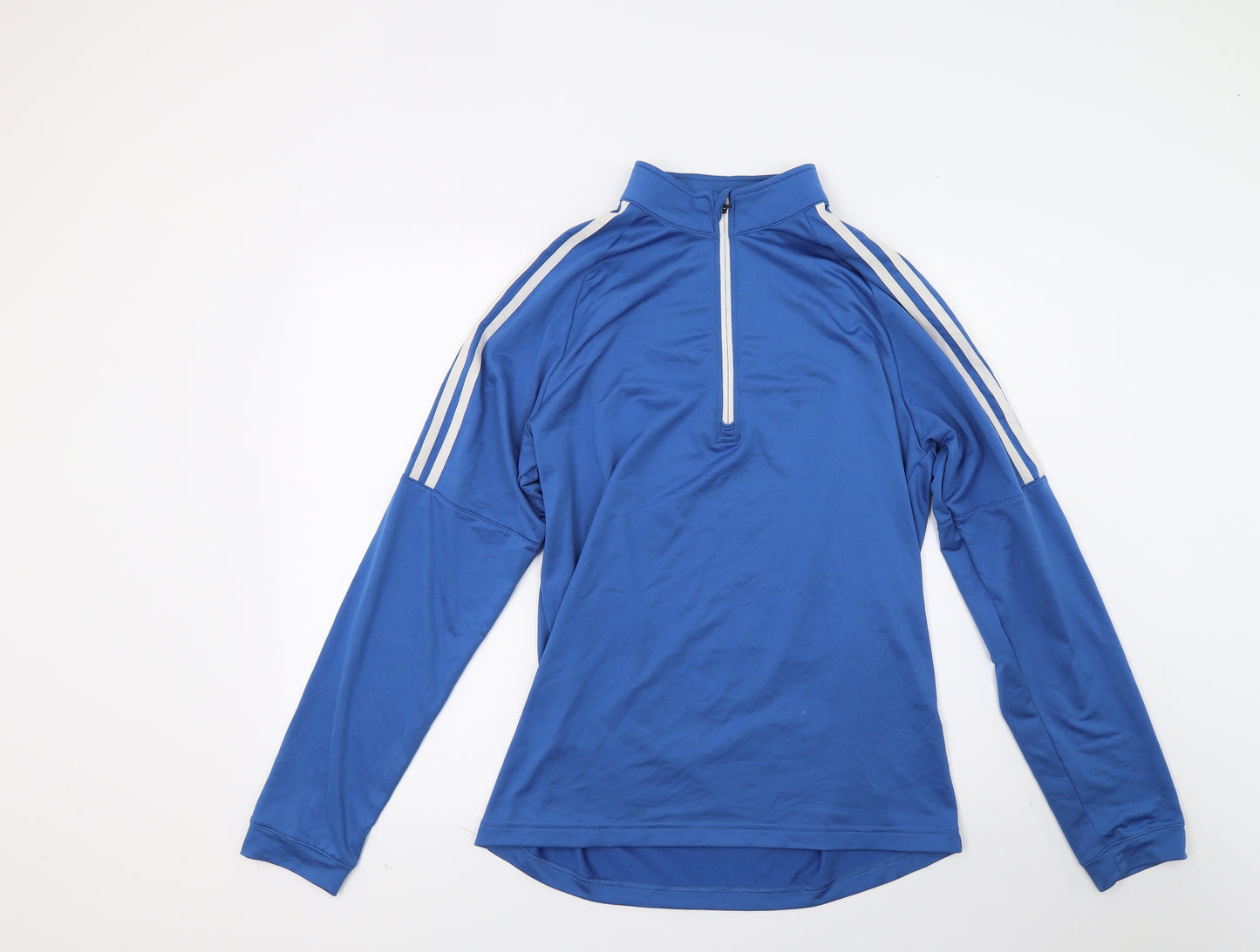 adidas Mens Blue   Full Zip Sweatshirt Size S