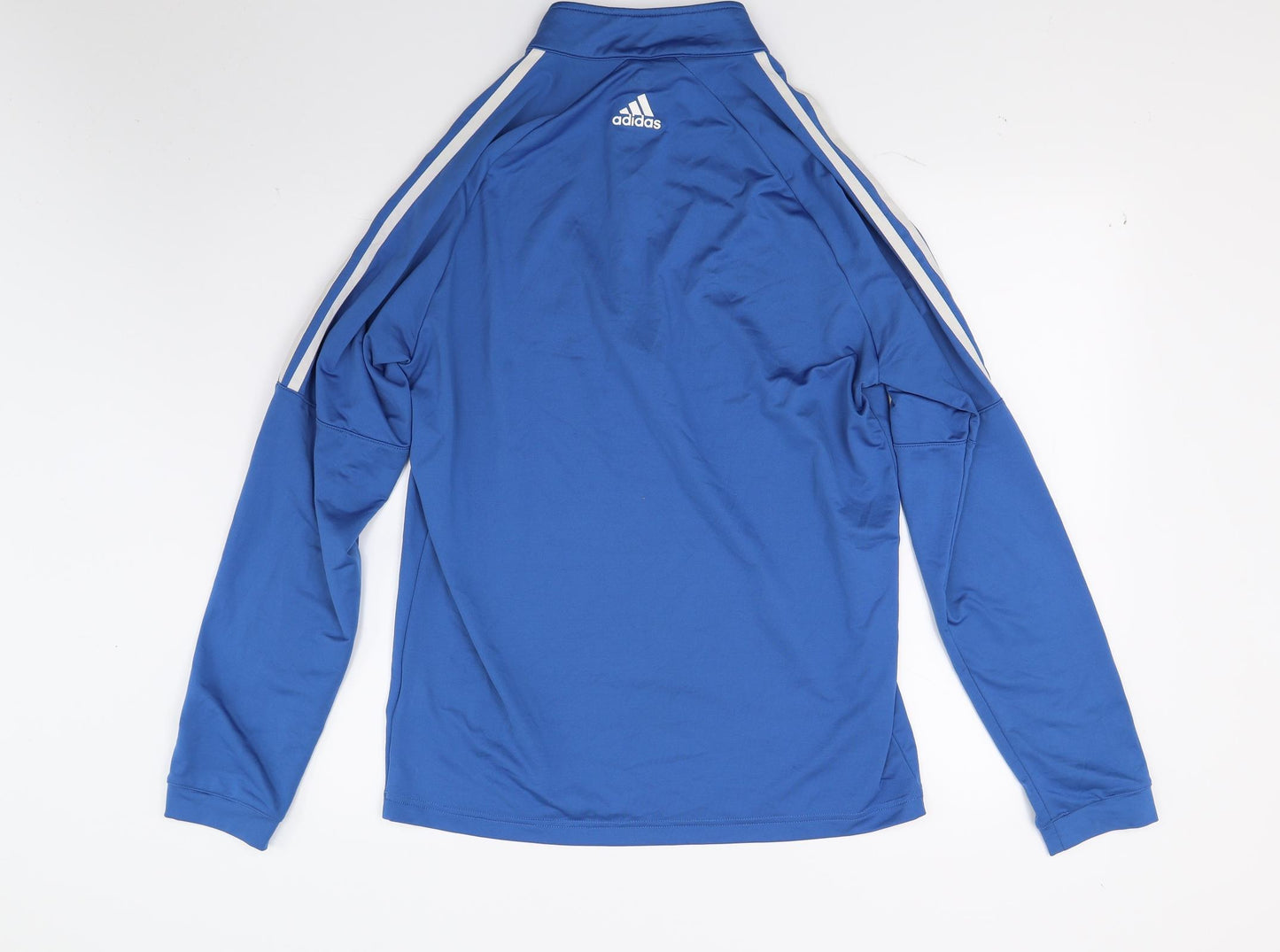 adidas Mens Blue   Full Zip Sweatshirt Size S