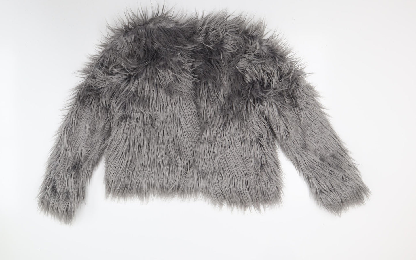 Missguided Womens Grey   Jacket Coat Size 12