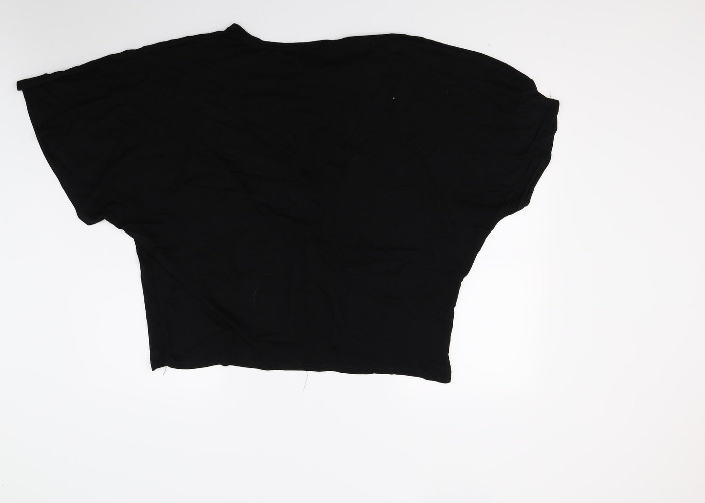 George Womens Black   Basic T-Shirt Size 20