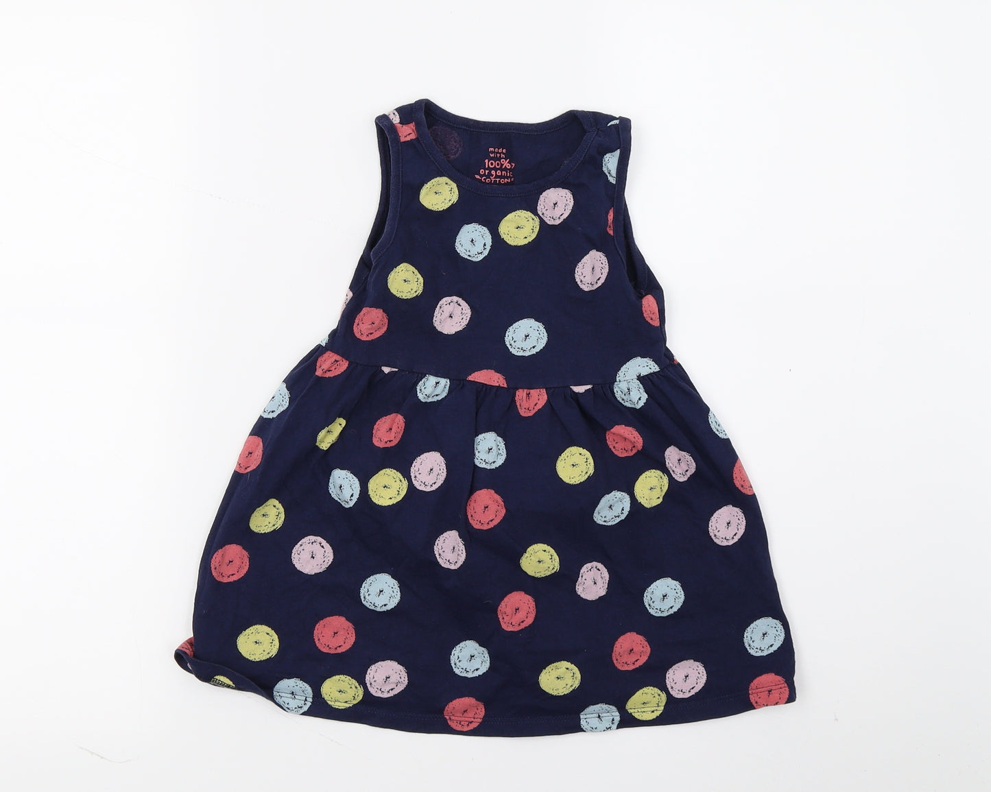 F&F Girls Blue   Fit & Flare  Size 3-4 Years