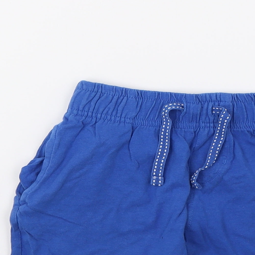 pEP&CO Boys Blue  Jersey Bermuda Shorts Size 4-5 Years