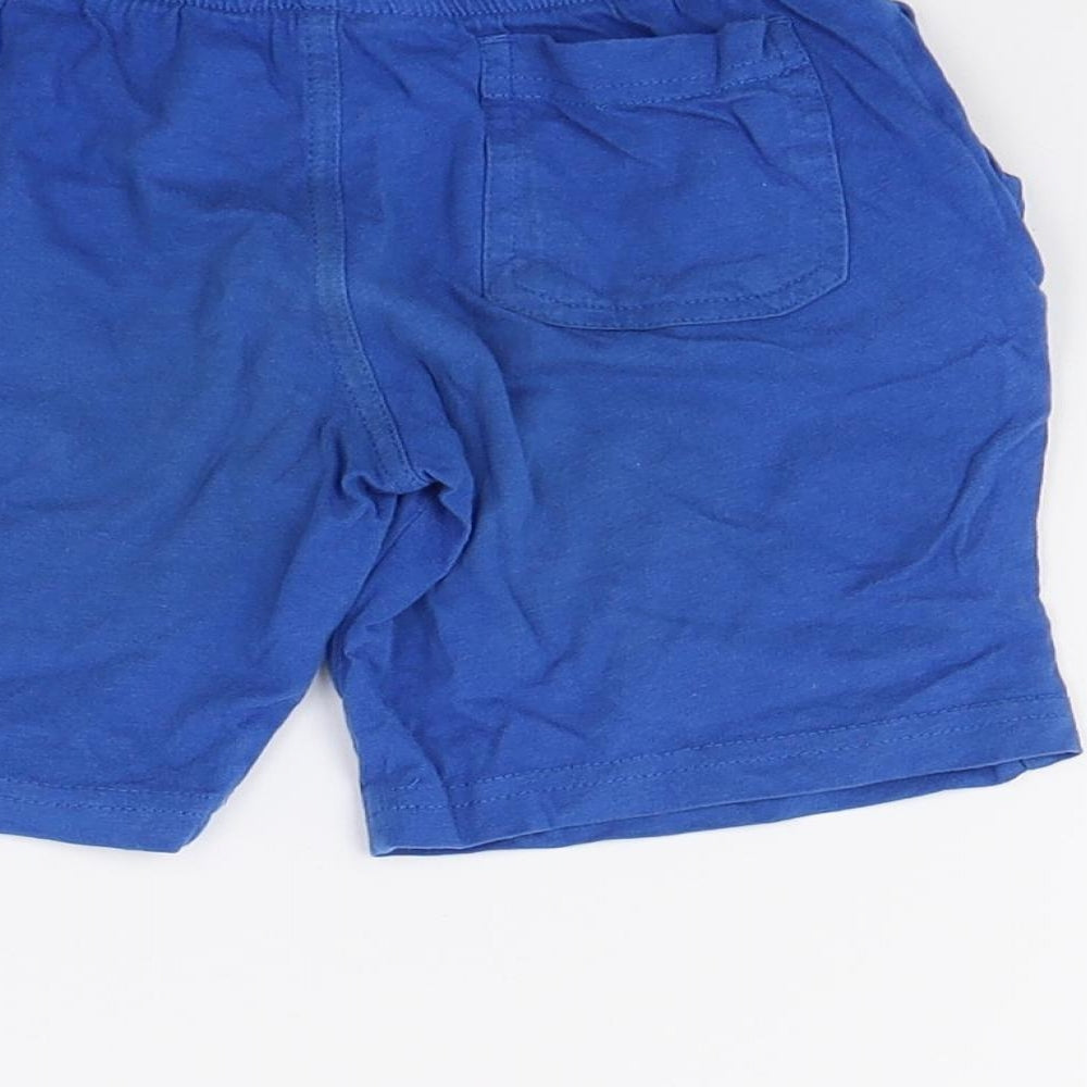 pEP&CO Boys Blue  Jersey Bermuda Shorts Size 4-5 Years