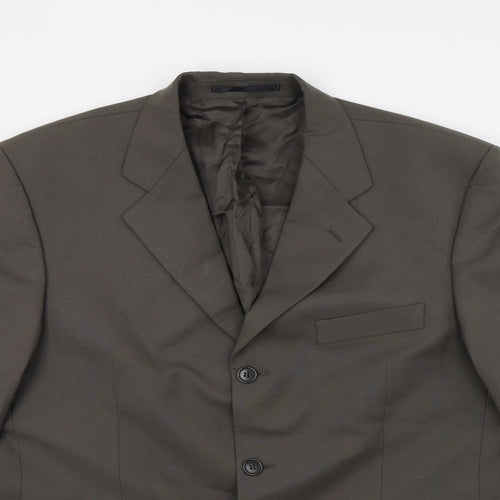 Burton Mens Brown   Jacket Blazer Size 42