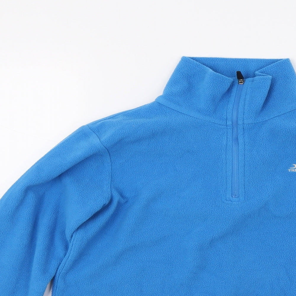 Trespass Boys Blue  Fleece Jacket Coat Size 11-12 Years