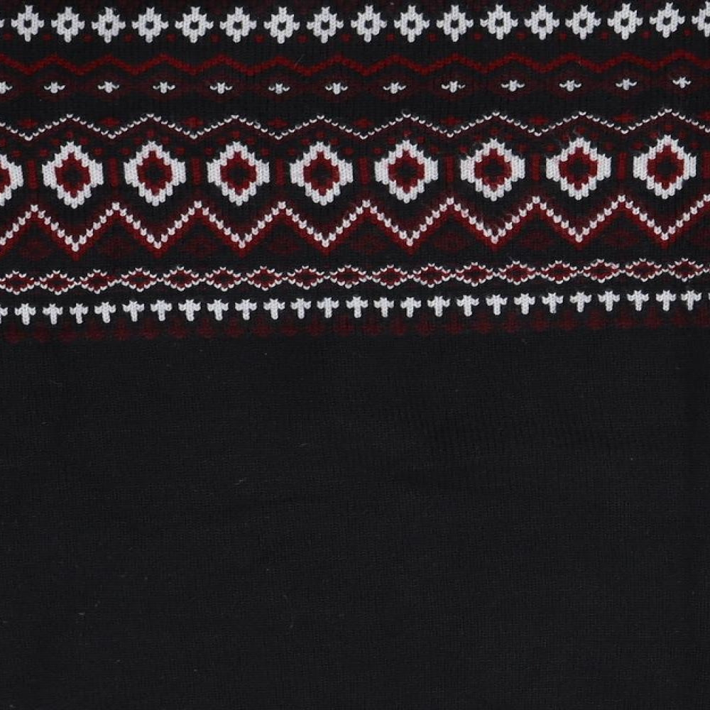 F&F Mens Black   Pullover Jumper Size L