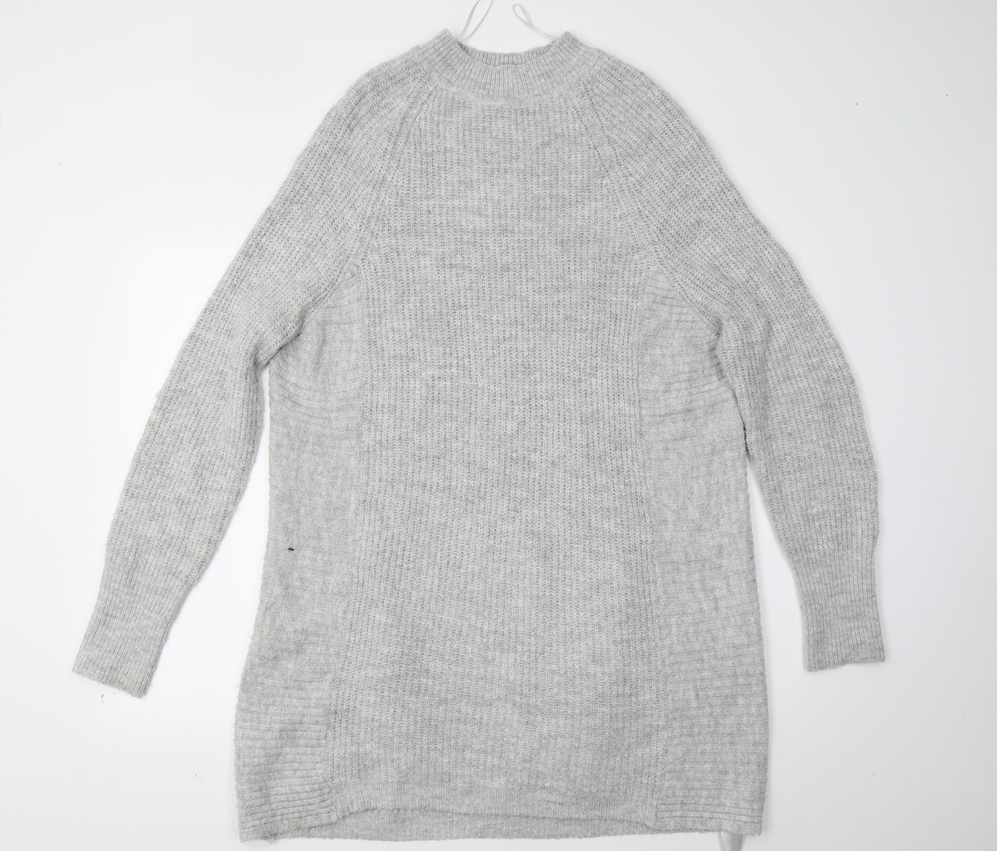 F&F Womens Grey   Jumper Dress  Size 14