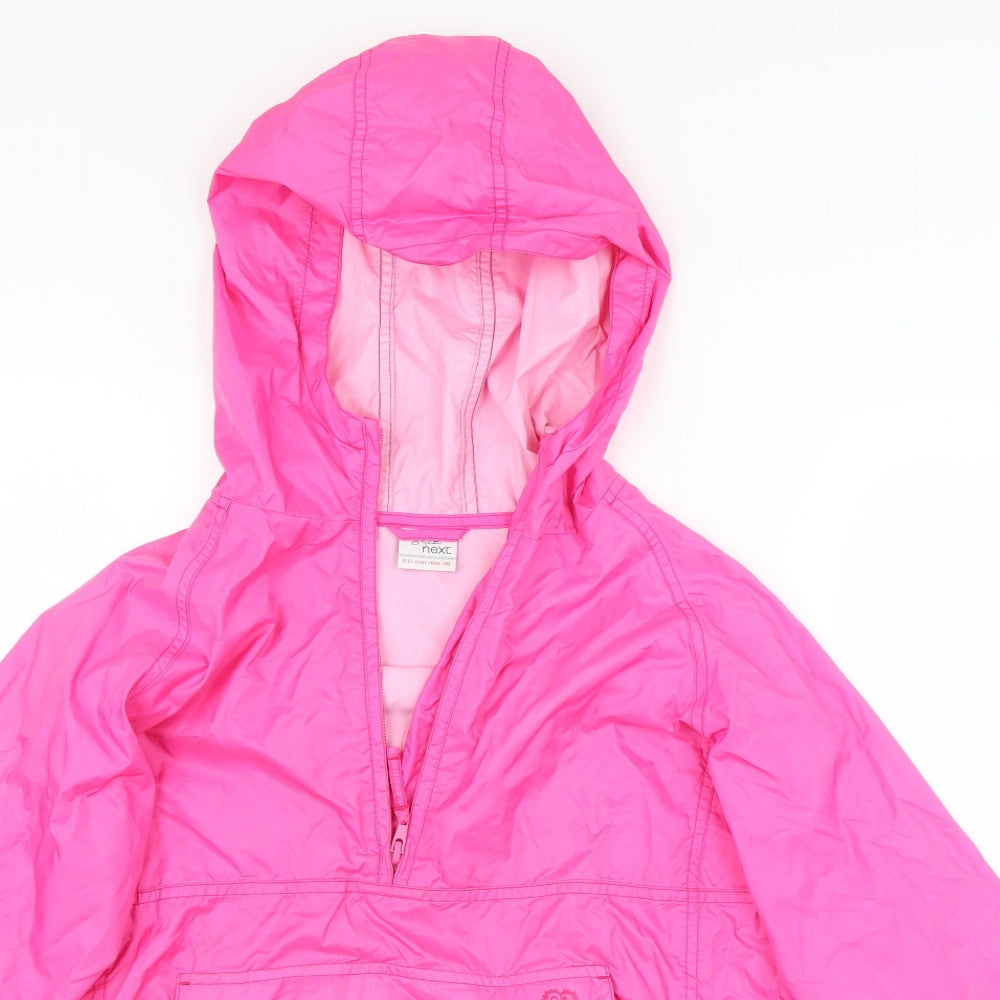 NEXT Girls Pink   Rain Coat Coat Size 11-12 Years