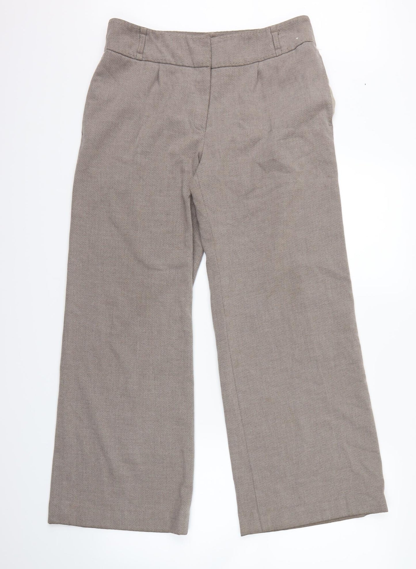 NEXT Womens Brown   Trousers  Size 12 L27.5 in
