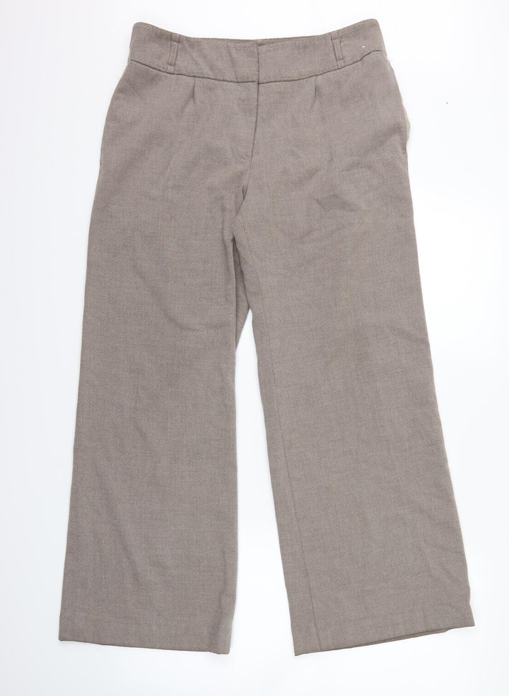 NEXT Womens Brown   Trousers  Size 12 L27.5 in