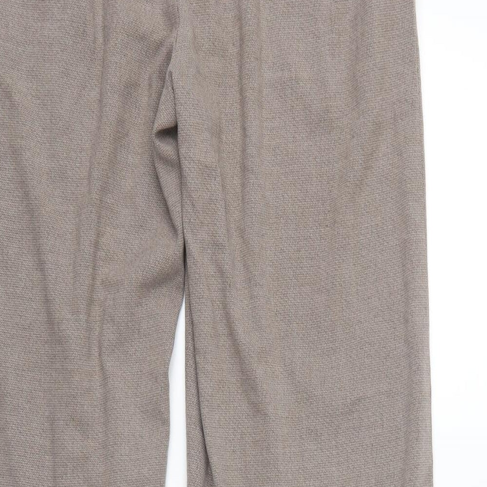 NEXT Womens Brown   Trousers  Size 12 L27.5 in