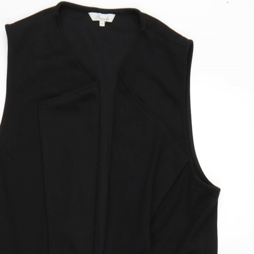 Peacocks Womens Black   Jacket Blazer Size 16