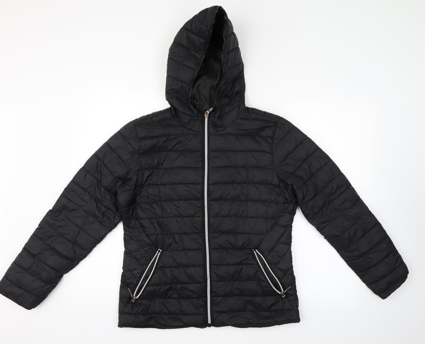 NEWLOOK Girls Black   Basic Coat Coat Size 12-13 Years