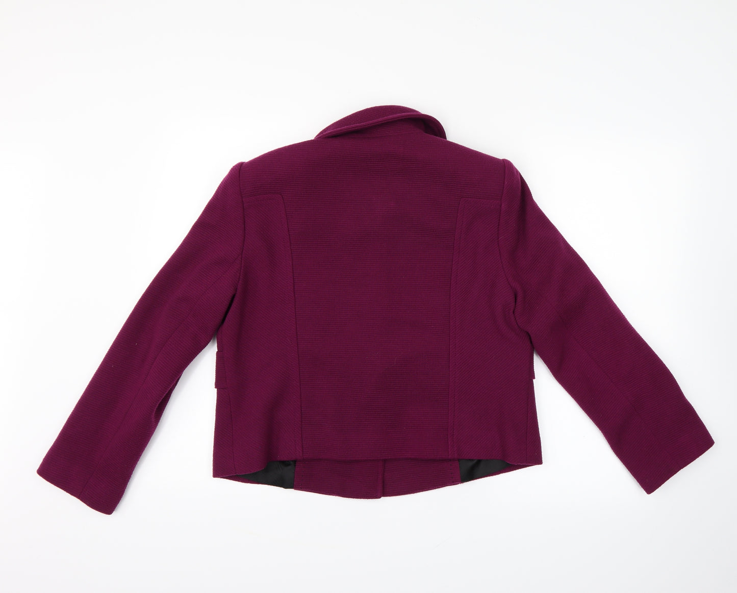 Marks and Spencer Womens Purple   Jacket Blazer Size 14