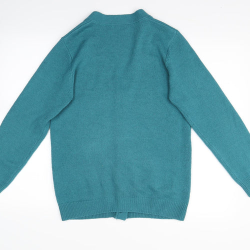 camart Womens Blue   Cardigan Jumper Size 8