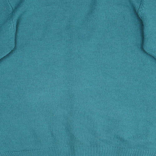 camart Womens Blue   Cardigan Jumper Size 8