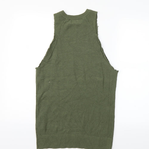 Bershka Womens Green   Jumper Dress  Size S