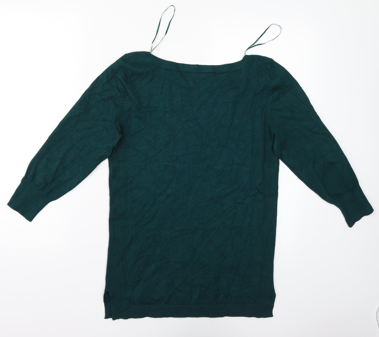 Papaya Womens Green Paisley  Pullover Jumper Size 12