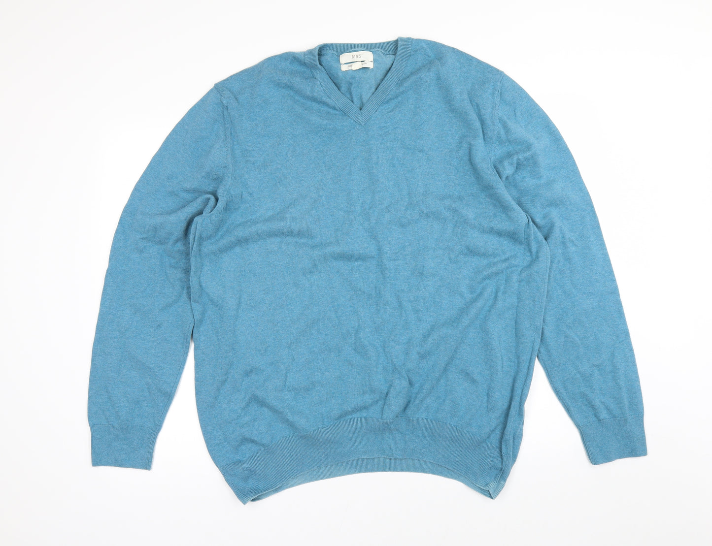 Marks & Spencer Womens Blue   Pullover Jumper Size 2XL