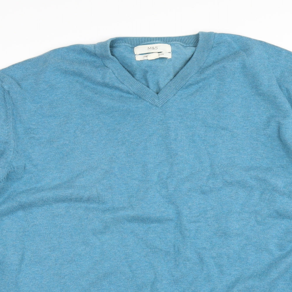 Marks & Spencer Womens Blue   Pullover Jumper Size 2XL