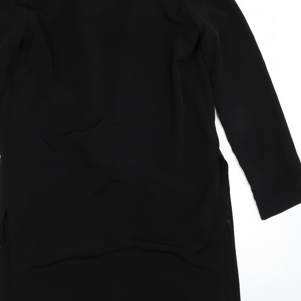 H&M Womens Black   Jacket Coat Size 6