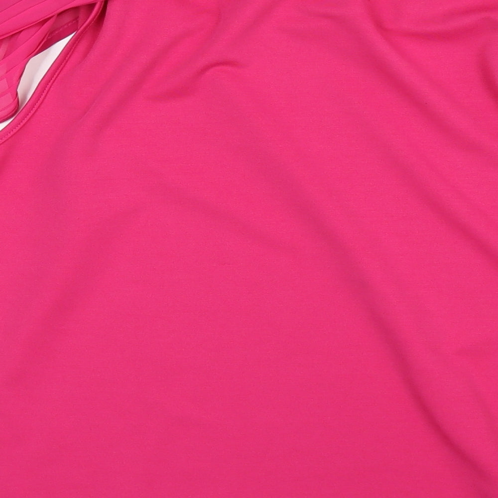 River Island Womens Pink   Basic Blouse Size 16