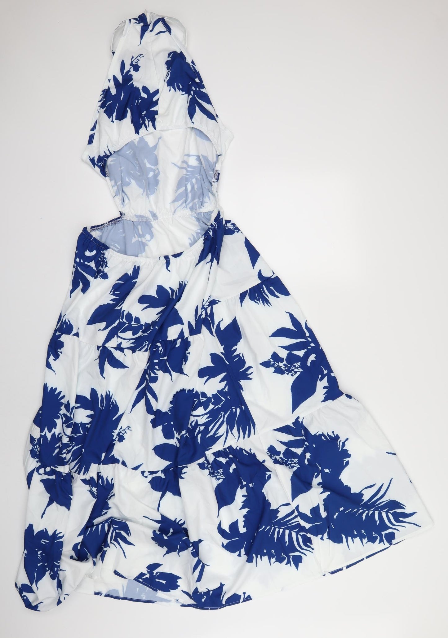 SheIn Womens White Floral  A-Line  Size XL